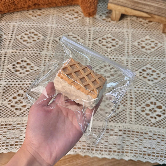 Waffle Ice Cream Cookie